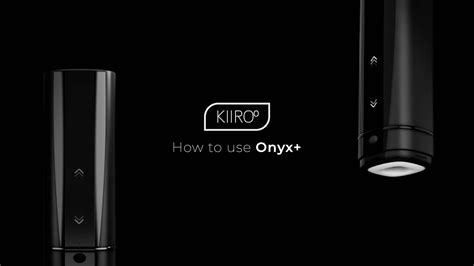 How to use the KIIROO Onyx+ on Vimeo.